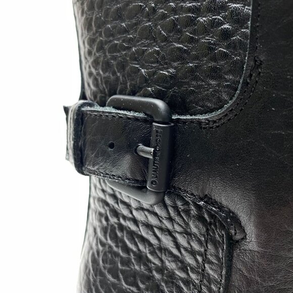 L'AUTRE CHOSE Buckle Black Leather Boots Size 36 - Picture 5 of 10